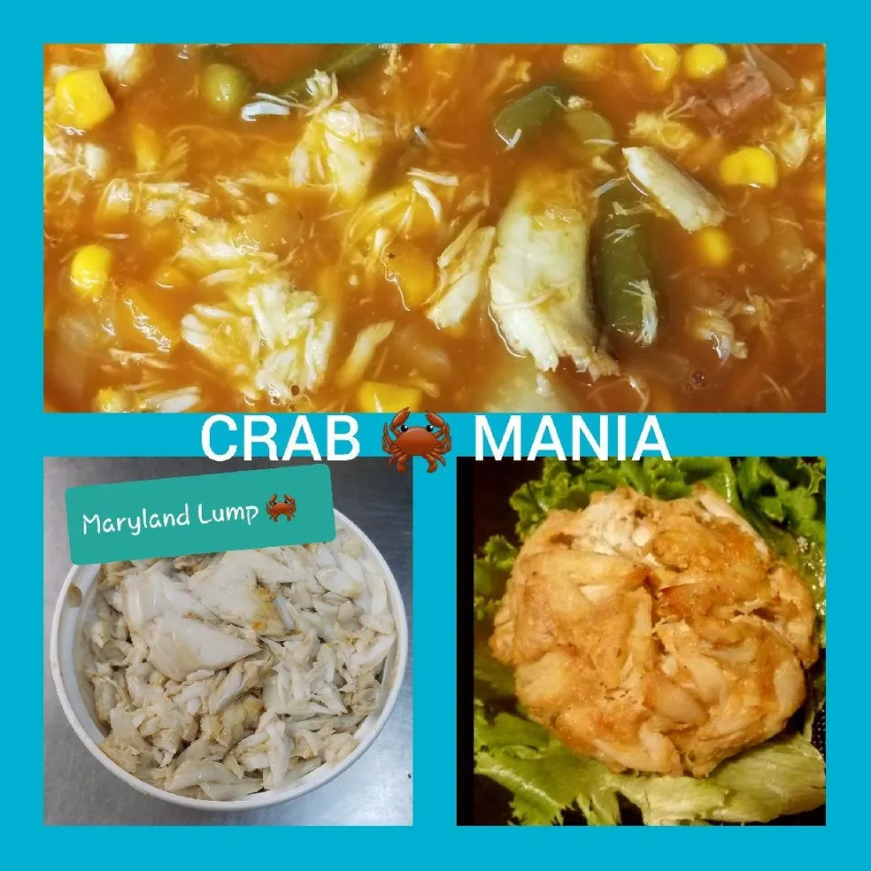 Crab Mania — Maryland Crab Soup, Lump Crab & Crab Cake