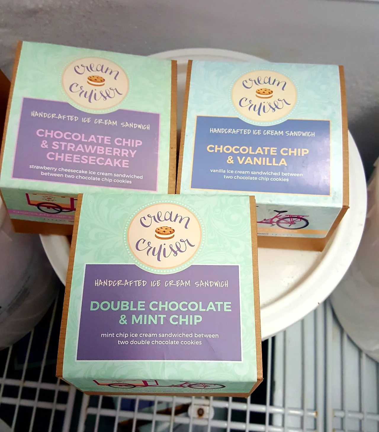 Cream Cruiser Ice Cream Sandwiches